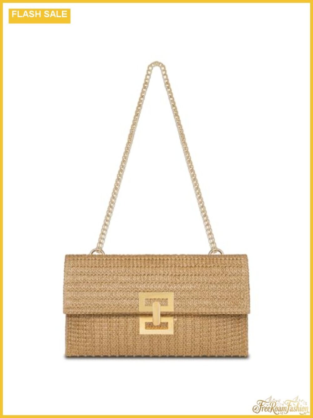 Straw Clutch Purse Women Handwoven Evening Bag Summer Beach Shoulder Crossbody